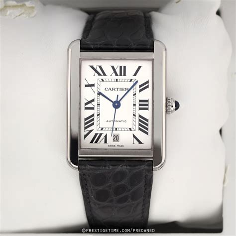 cartier tank deals|pre owned cartier tank solo.